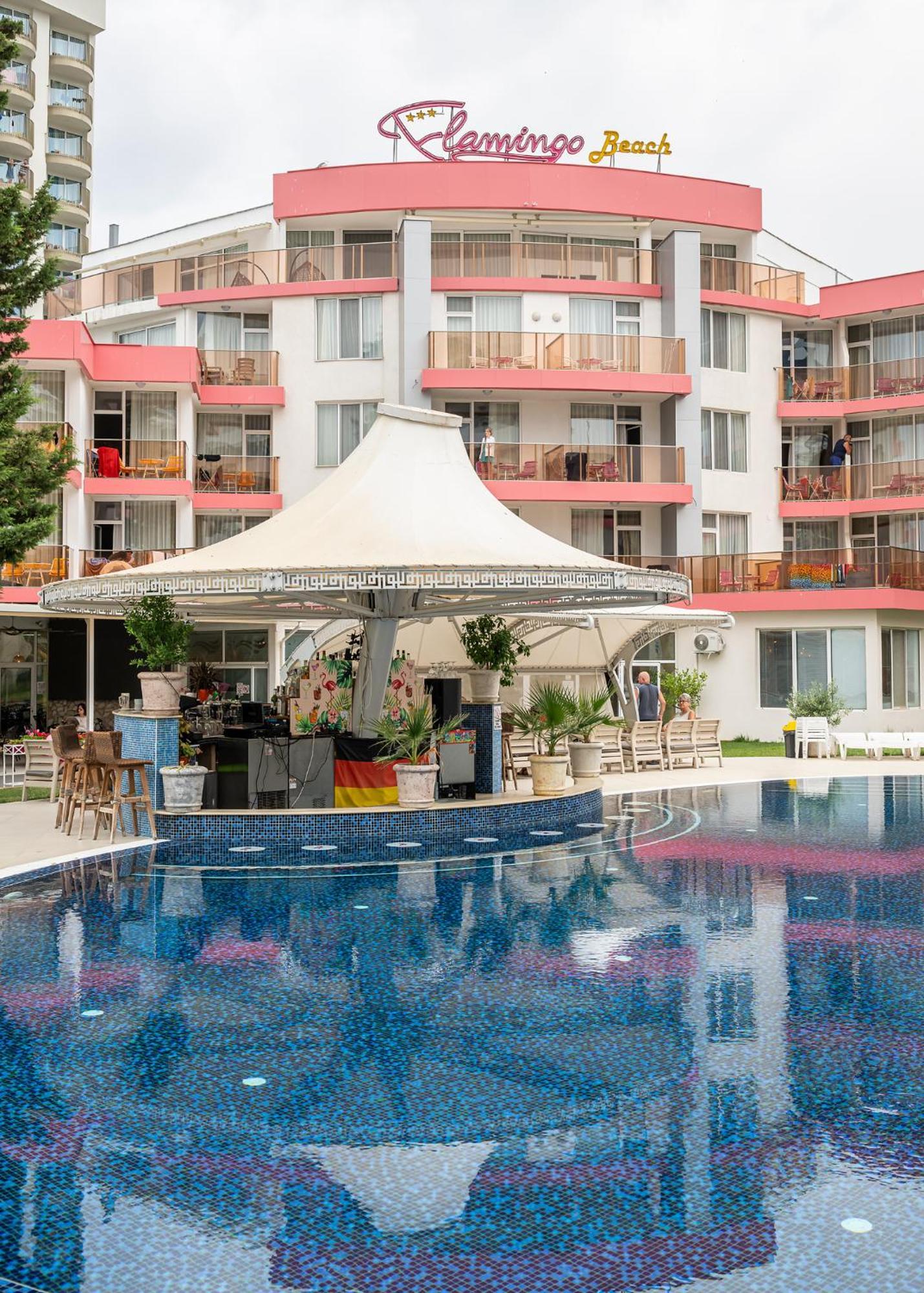 Flamingo Beach Hotel Sunny Beach Exterior foto